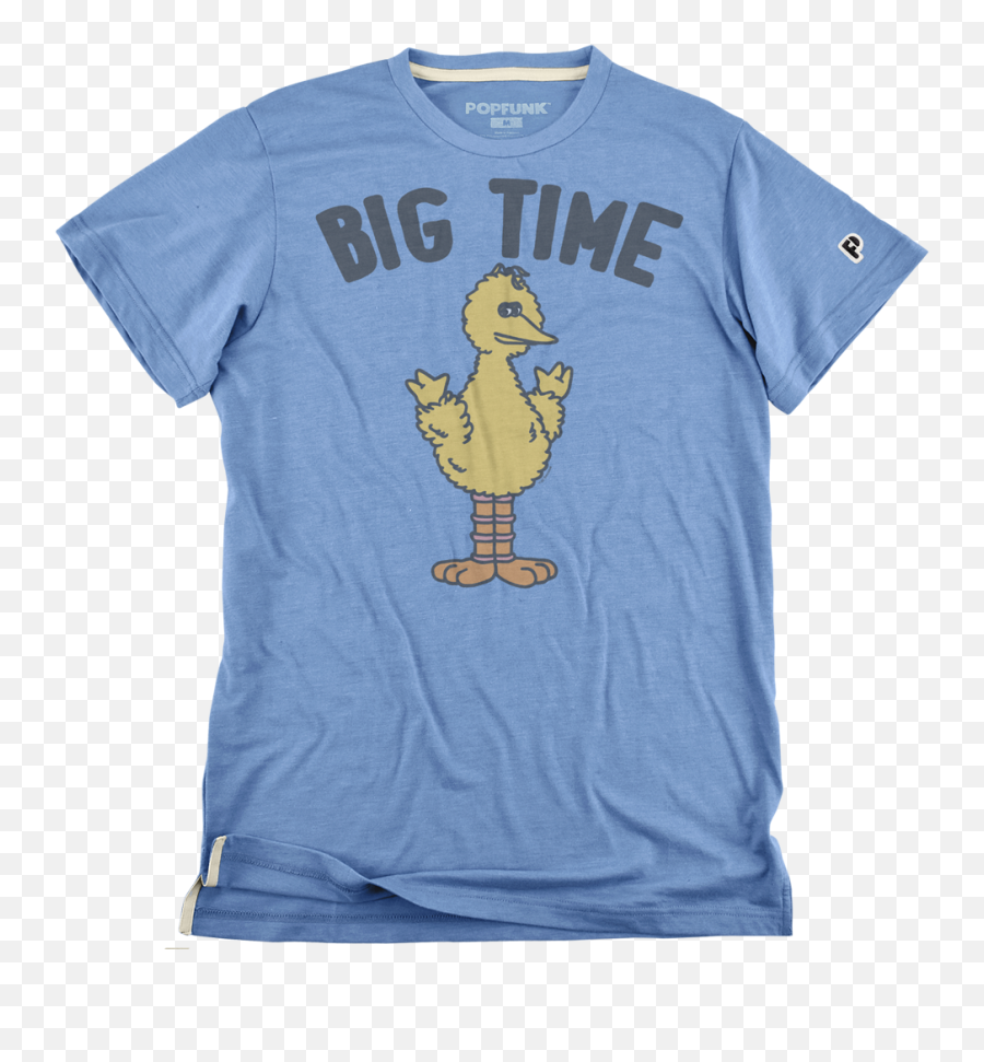 The Big Bird Beak Sesame Street Tee Popfunk U2013 Popfunk Emoji,Grey Duck Emoji