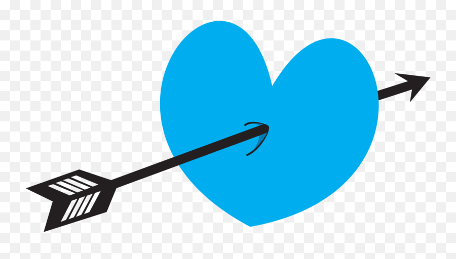 Free Arrow Through Heart 1186894 Png With Transparent Background Emoji,Blue Heart Heart Emoji