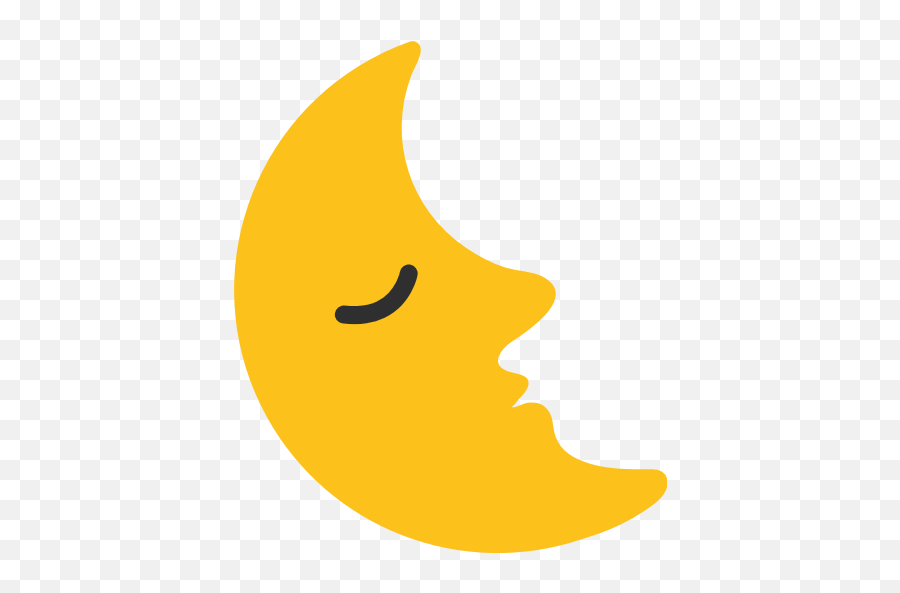 New Moon With Face - Emoji,Moon With Face Emoji