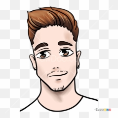 How To Draw Justin Bieber Celebrities Anime - For Adult Emoji,Justin Bieber Emoji App