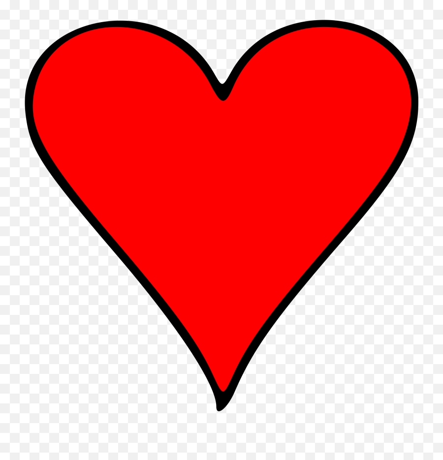 Symbol For Heart - Love Heart Emoji,Outline Of A Heart Emoji