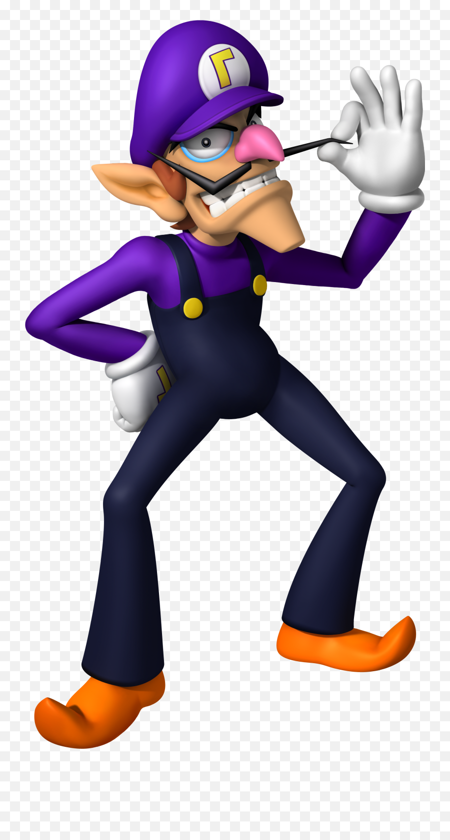 Waluigi Png - Super Mario Waluigi Emoji,Mario Emotions