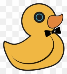 Home - Rubber Duck With Bow Tie Emoji,Rubber Duck Emoji