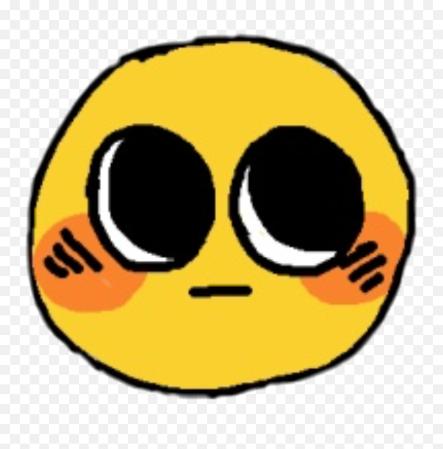 Search For Trending Stickers On Picsart Emoji Meme Emoji - Blush Face Meme Emoji,No Gay Emoji