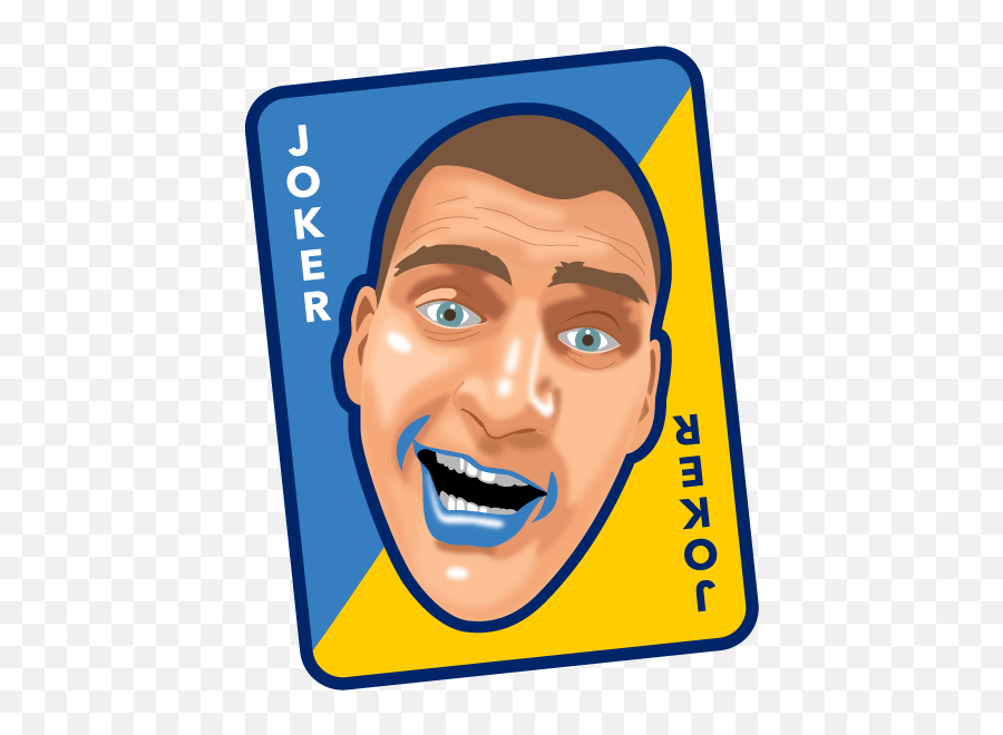 Nikola Jokic Aka The Joker - Nikola Jokic Joker Card Emoji,Basketball Emojis
