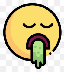 Puking Emoji Vector Svg Icon - Nausea Flaticon,Puking Emoji