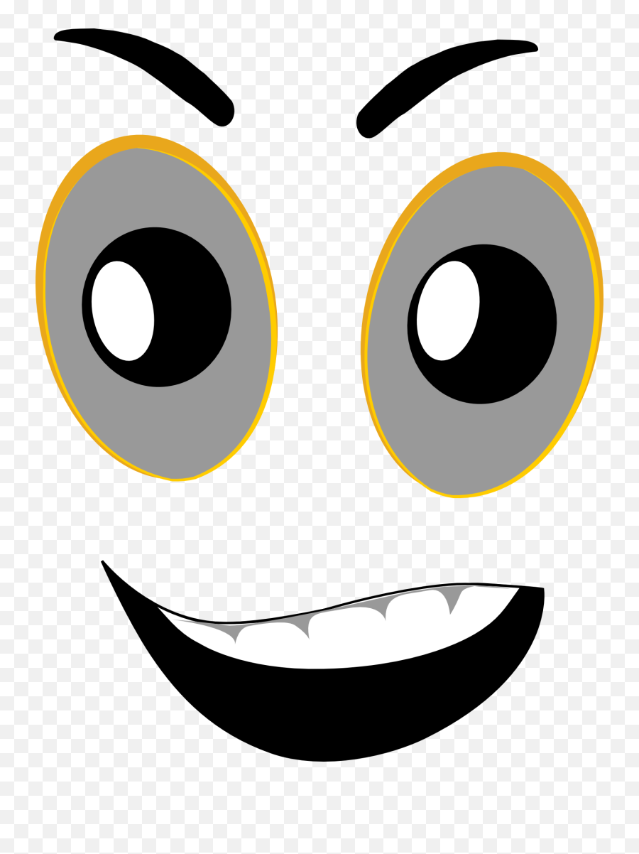 Face Smiley Emoticon Clip Art - Mean Cartoon Face Png Face Png Cartoony Emoji,Emoticon Meanings