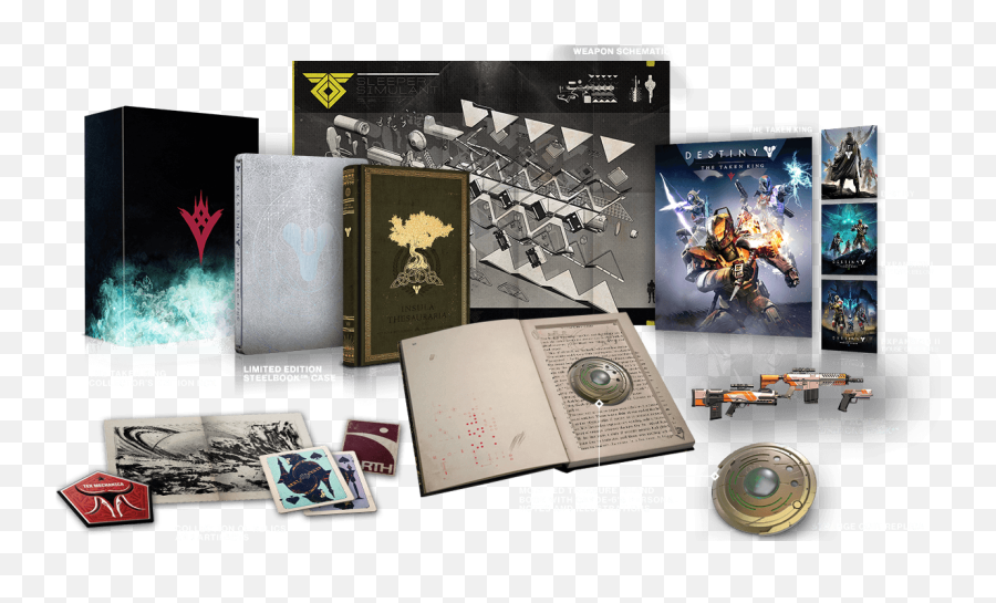 Collectors Edition Revealed Pre - Destiny The Taken King Edition Emoji,Destiny All 18 Emotion Ps4