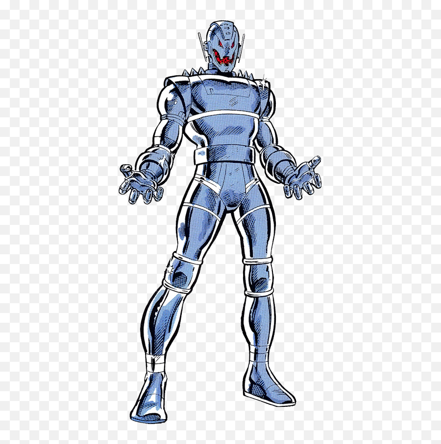 Greatest Robots - Marvel Characters Silver Robot Emoji,Android Human Emotion Comic
