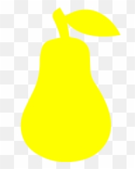 Yellow Pear Icon - Fruit Icon Png White Emoji,Yellow Pear Emoticons