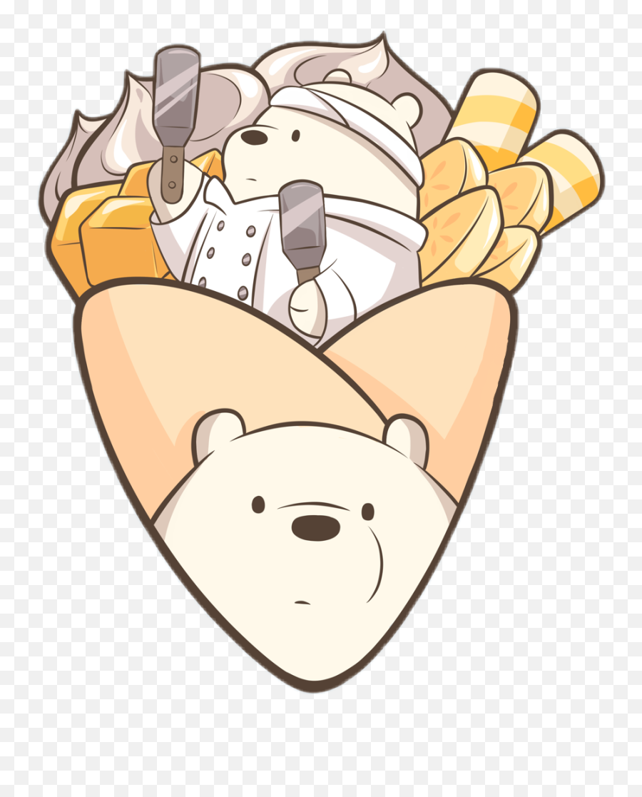 Anime Aesthetic Crepe Sticker By Blep - Aesthetic Wallpapers We Bare Bears Computer Emoji,Blep Emojis