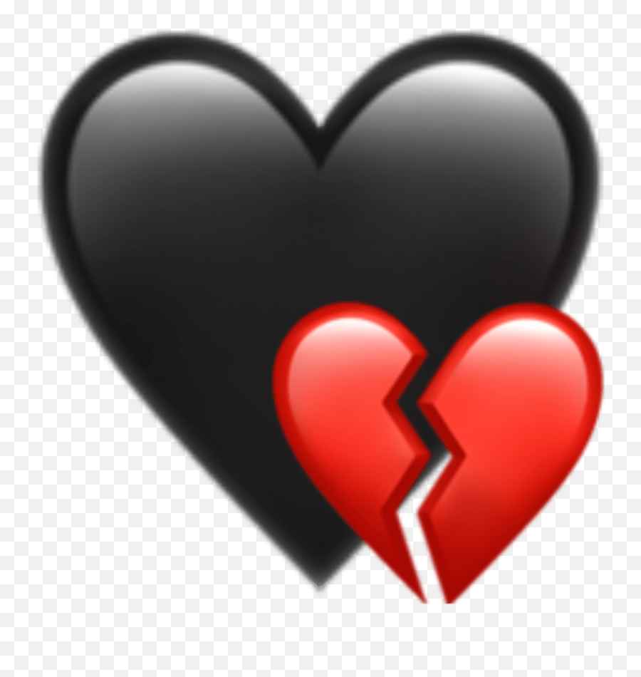 View 24 Broken Black Heart Emoji Png - Girly,Wallpaper Emoji Pc