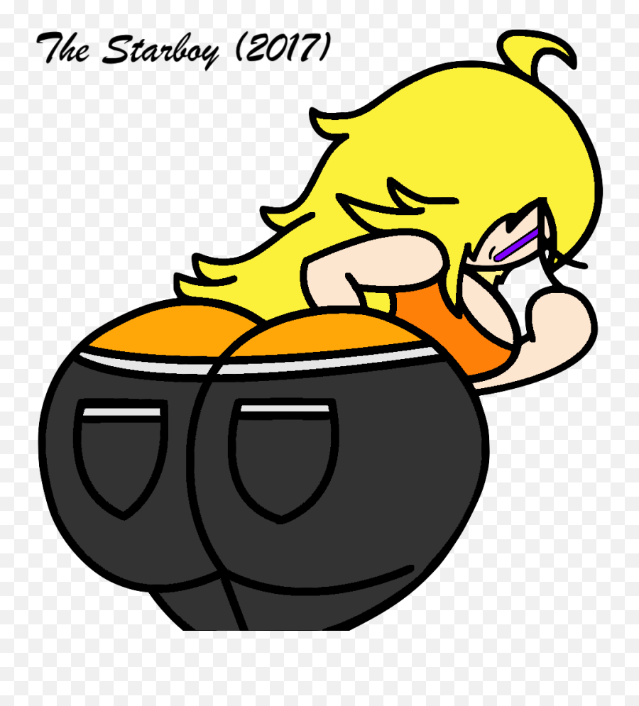 Blondie Booty Yang - Inflation Of Light Language Emoji,Rwby In Emojis