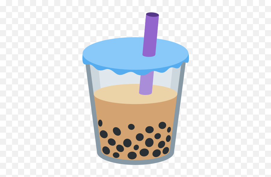 Bubble Emoji - Boba Emoji,Tea Emoji Png Transparent