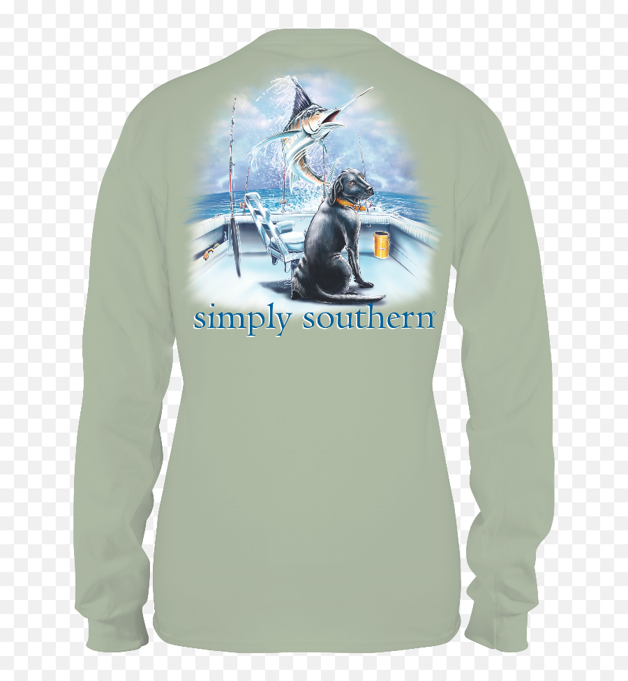 Simply Southern Long Sleeve Guy Boat Hazel - Lola Bikes And Coffee Emoji,Boy Emoji Shirt