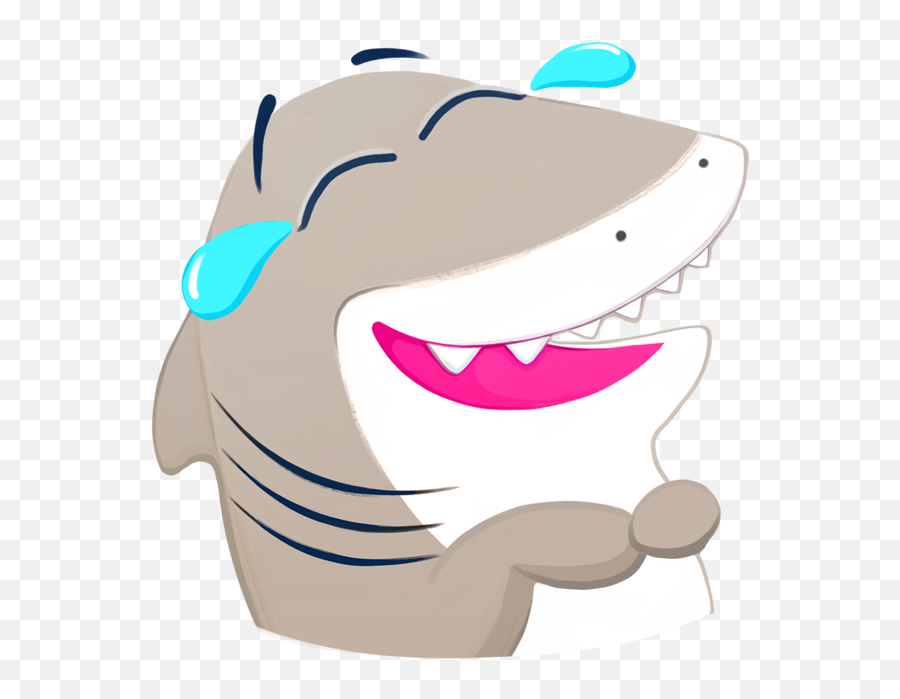 Nice Shark Good Kitty Cat And Penguin Too Emoji By Eggroll Games Llc - Nice Shark Good Kitty Cat And Penguin Too Emoji,Shark Emoji Iphone