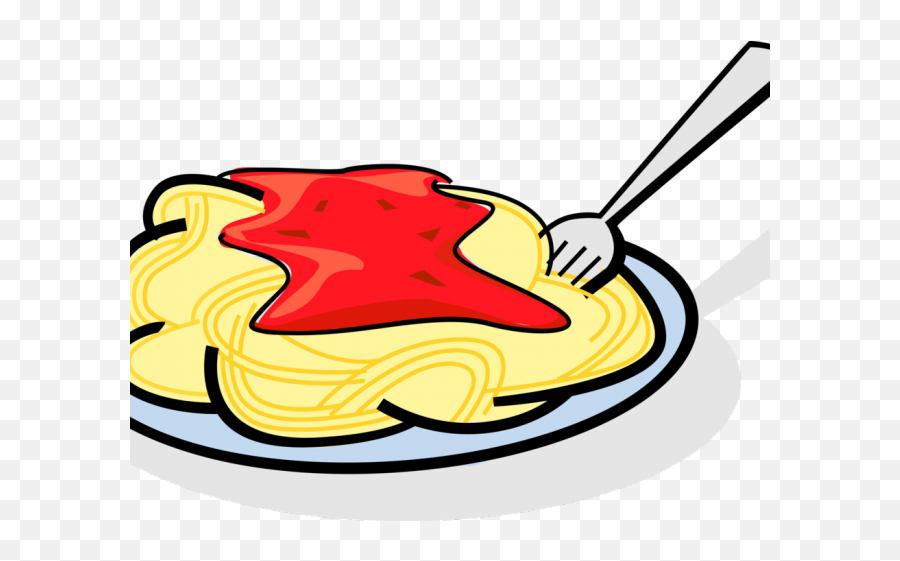 Pasta Clipart Spaghetti Fork - Pasta Clipart Png Emoji,Spaghetti Dinner Emoticon