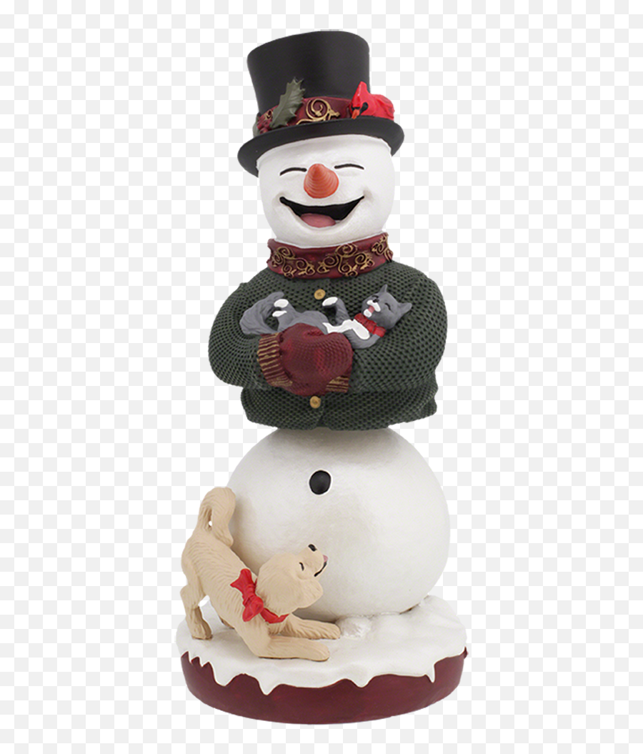 Snowman Bobblehips - Royal Bobbles Bobblehips Emoji,Snowman Emoticons For Facebook