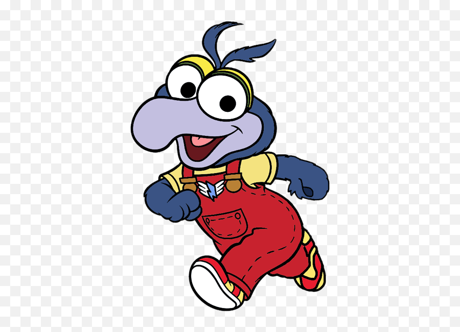 Disney Junior Muppet Babies Coloring Pages - Bmpside Muppet Babies Gonzo Png Emoji,Muppet Emoticons