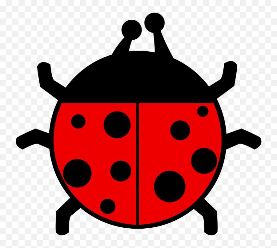 Ladybug Flat Colors Free Svg Emoji,Emoticon For A Lady Bug