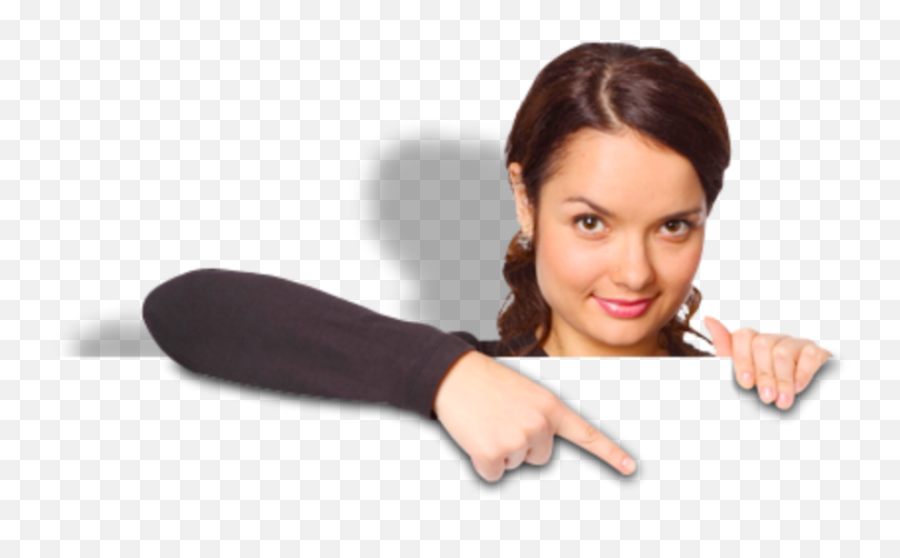 People Woman Hostess Office Suit Sticker By Tess - Vendedora Png Emoji,Pointing Finger Smile -emoticon -stock