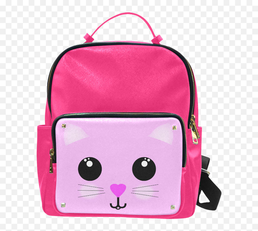 Kawaii Kitty Campus Backpacksmall Model 1650 Id Emoji,Kitty Emoticon Kawaii