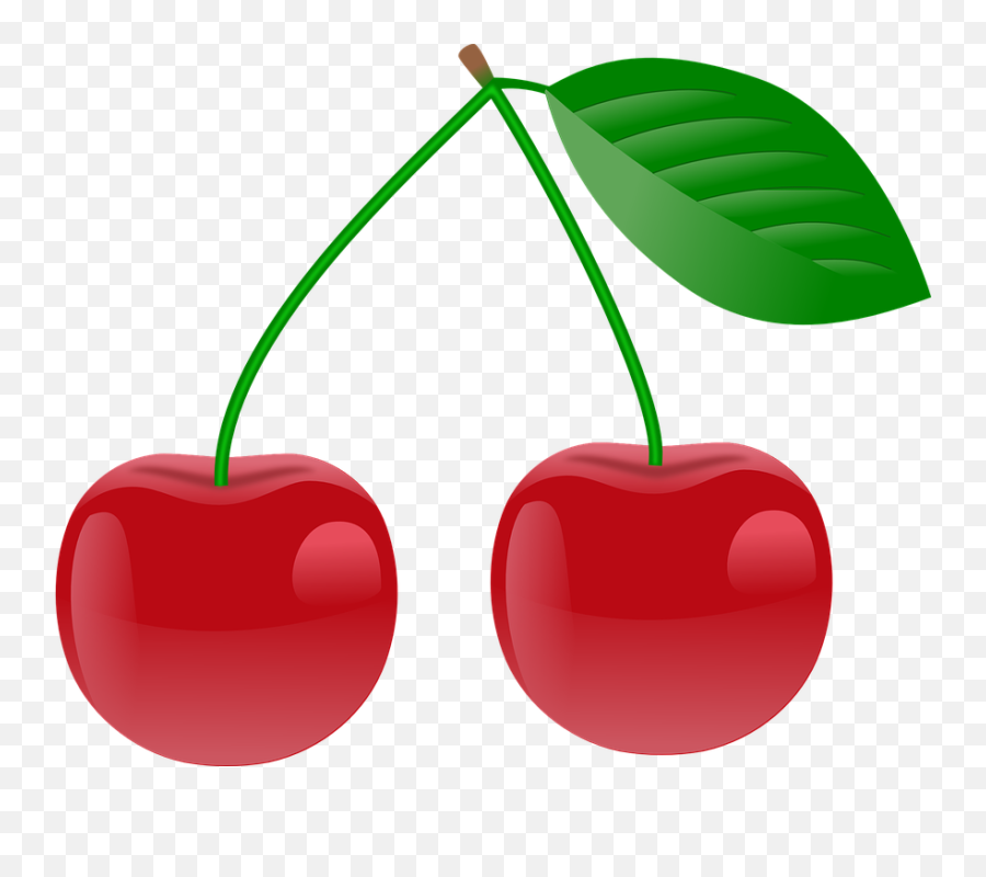 Free Photo Fruit Cute Kawaii Face Kawaii Food Emoji - Max Pixel Cherry Picture For Kids,Fruit Emoji