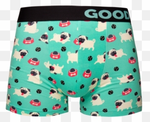 Good Mood Trunks Pug Life - Mops Bokserki Emoji,Snow Feet Emoji