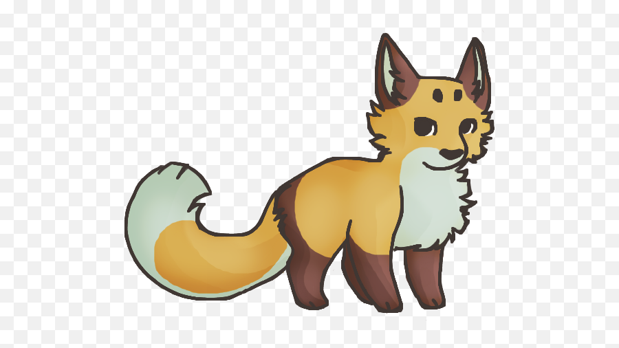 Lovenlight On Scratch - Cute Animal Jam Fox Drawing Emoji,Animal Jam Cool Emoji