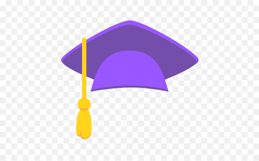 Colorful Birthday Hat Png - Graduation Cap Png Purple Emoji,What Is A Movie With A Graduation Hat For Emoji