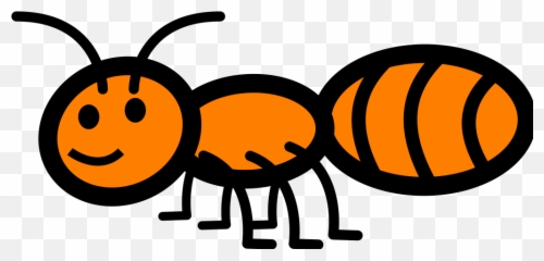 Walking Orange Ant Png Svg Clip Art For Web - Download Clip Trocadéro Gardens Emoji,Emoticon Of An Ant