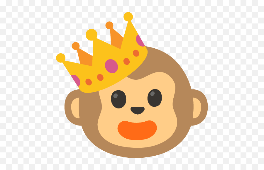 Kingmonkey - Discord Emoji Happy,Partyhat Emoji