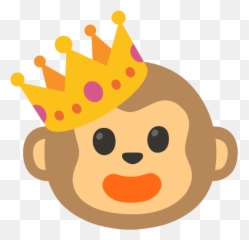 Kingmonkey - Discord Emoji Happy,Partyhat Emoji