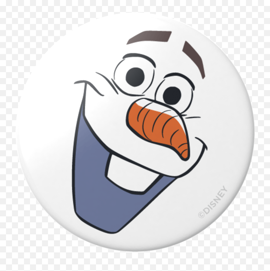 Olaf Gloss Emoji,Olaf Emoticon Frozen 2