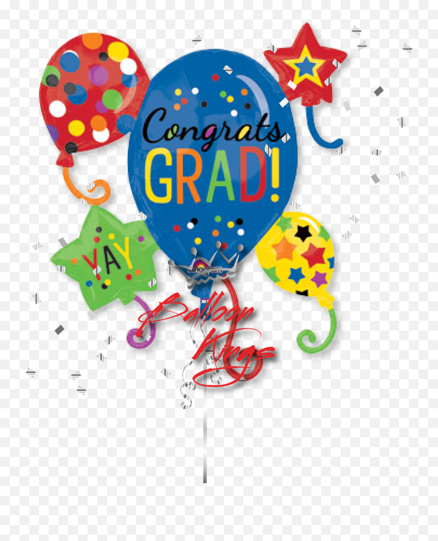 Graduation Balloon Cluster - Balloon Emoji,Grad Emoji