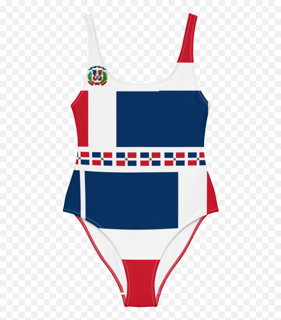 Dominican Republic Flag All - Over Collage Onepiece Swimsuit Emoji,Italy Flag Emoji Kids