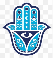 Printed Vinyl Fatima Hamsa Hand Good Luck Palm Stickers Emoji,How Is Good Luck Emoji Looks Like ?
