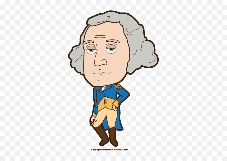 Presidents Day Emoji - George Washington Clipart,George Washington Emoji
