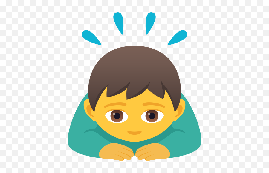 Emoji U200d Bowing Man To Copy Paste Wprock - Man,Cute Emojis To Send To Your Boyfriend