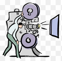 Projector Operator Png Image With No - Projector Operator Emoji,Projector Emoji