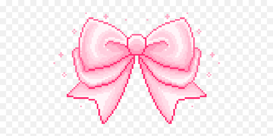 Top Pink Cake Bow Stickers For Android - Cute Pink Pixel Gif Emoji,Bow Emoji