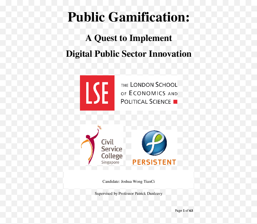 Pdf Public Gamification A Quest To Implement Digital - Civil Service College Emoji,Work Emotion Cr Kai 18x8.5