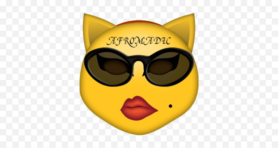 Bespoke - Afromadic Fashion Happy Emoji,Emoji Name