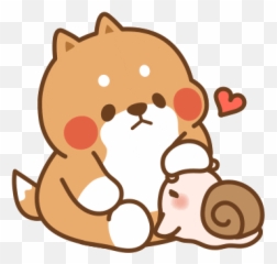 Via Giphy Cute Cartoon Wallpapers Cute Kawaii Animals - Dot Emoji,Emoticons Raposa