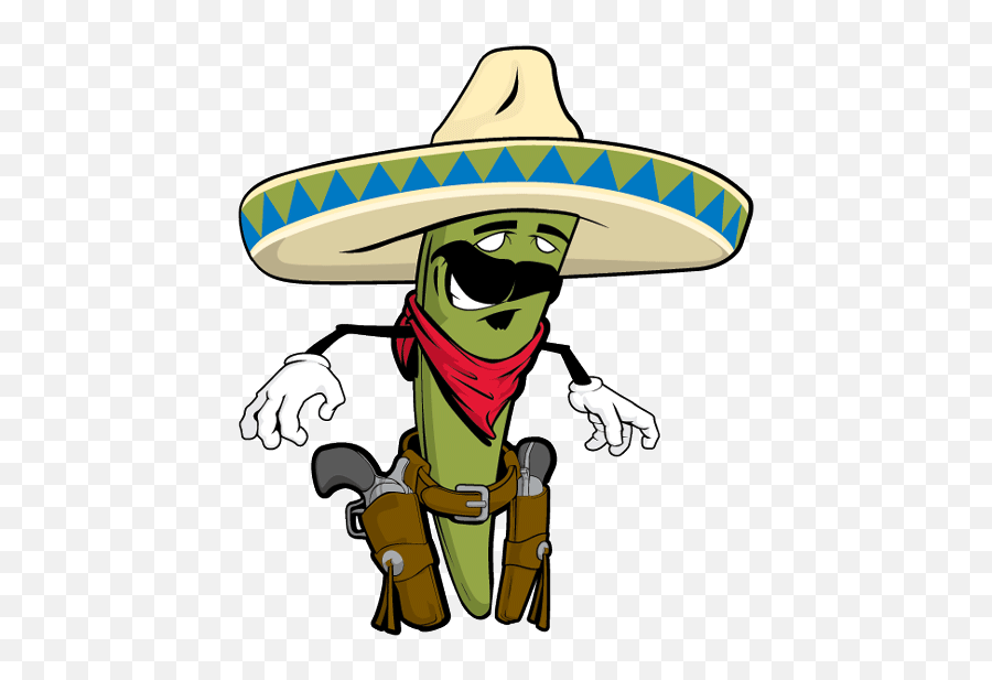 Pepper Bandit New Clipart For Signsez - Mexican Bandit Clipart Emoji,Chili Pepper Emoji