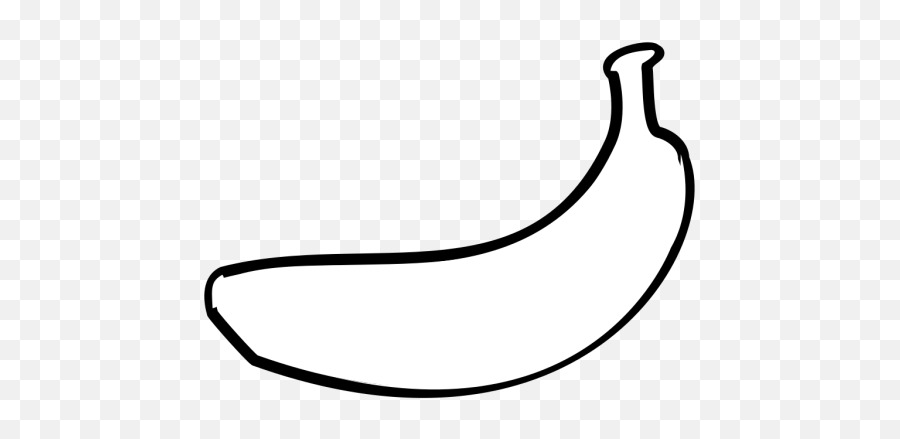 Banana Png Png Svg Clip Art For Web - Download Clip Art Banana Outline Png Emoji,Banana Peel Emoji