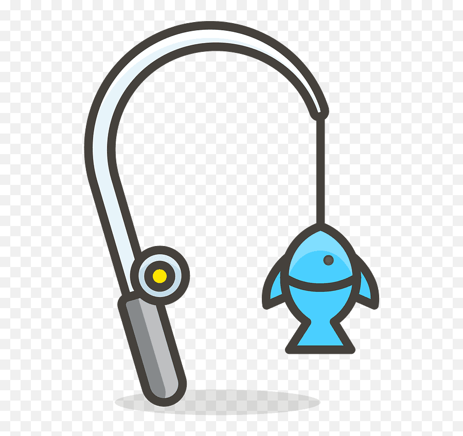 Fishing Pole Emoji Clipart - Headset,Headset Emoji