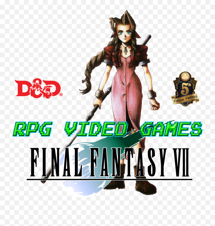 Final Fantasy Vii Aerith Gainsborough Du0026d 5e U2013 Blog Of - Aerith Ff7 Emoji,Final Fantasy 6 Emotions