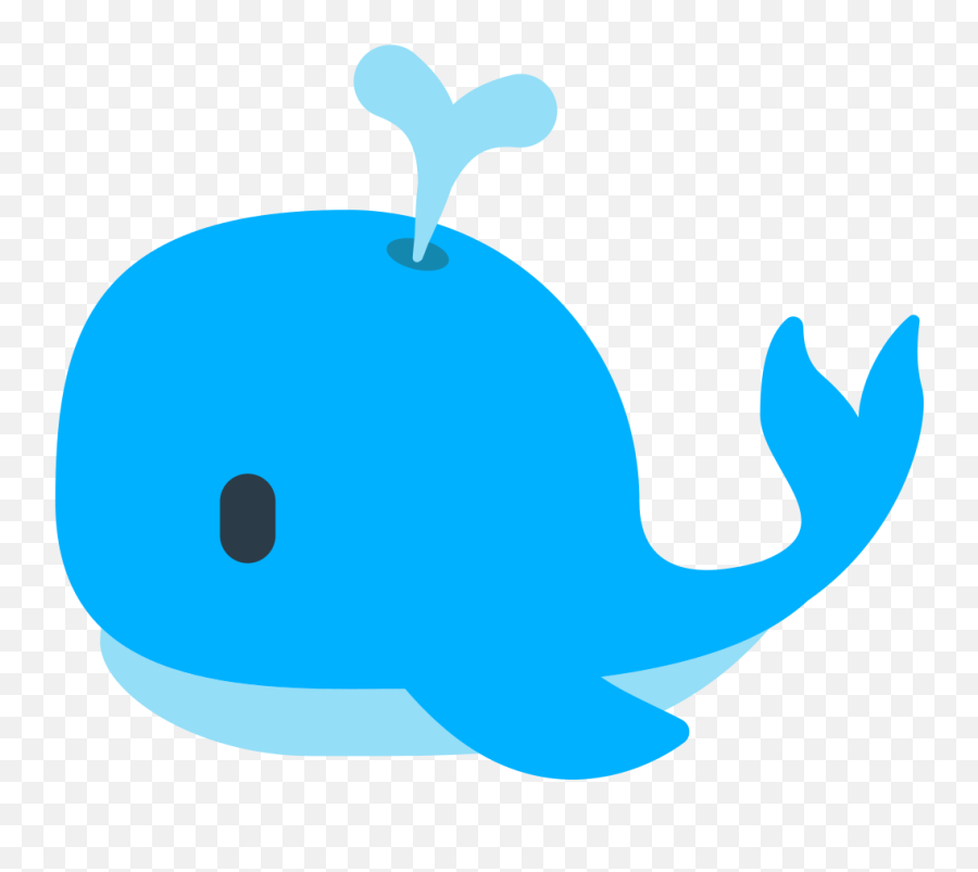 Filefxemoji U1f433svg - Wikimedia Commons Cartoon Blue Whale Png,Fish Emojis