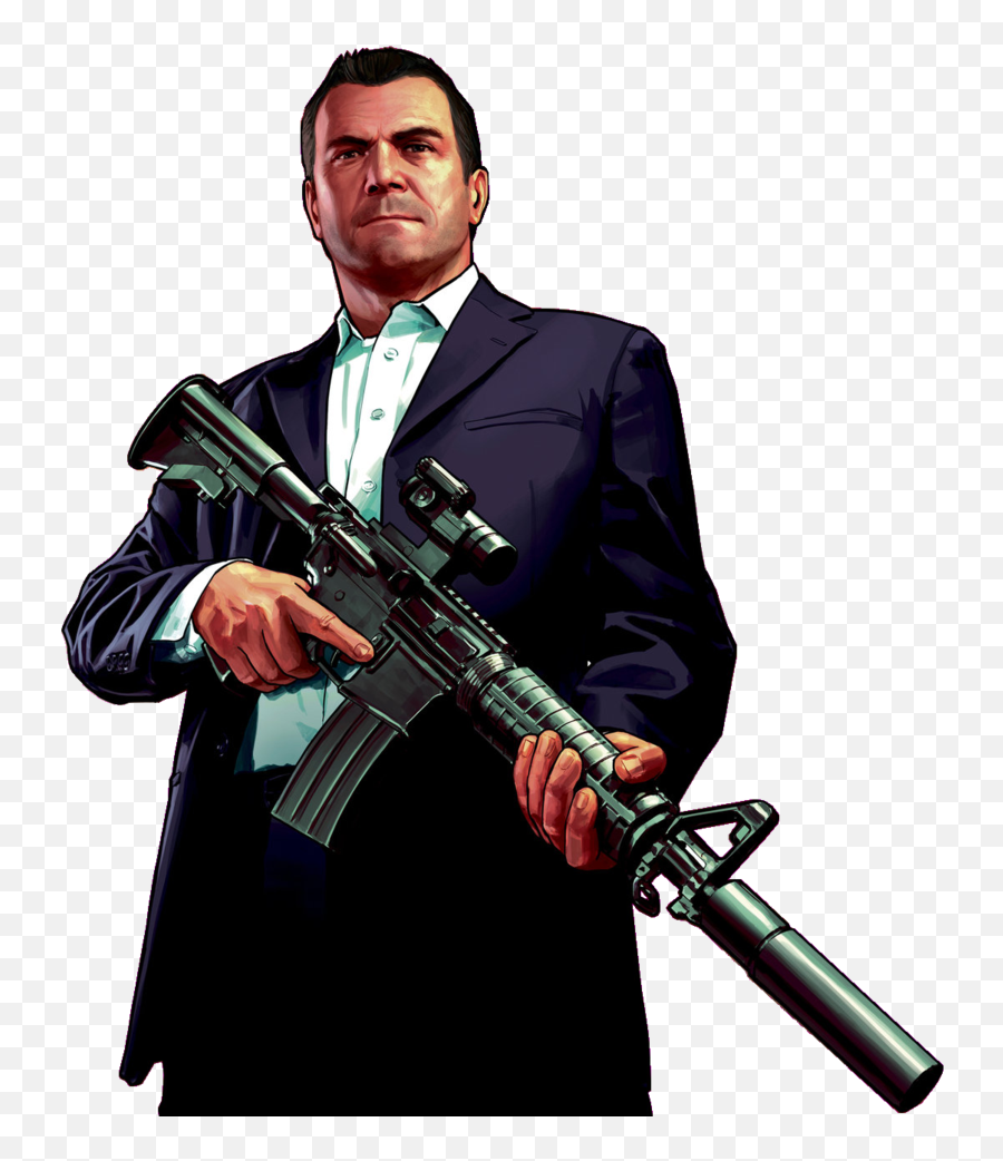 Download Grand Theft Auto V Free Download Hq Png Image - Gta 5 Michael Emoji,Grad Theft Auto 1 Without Emotion